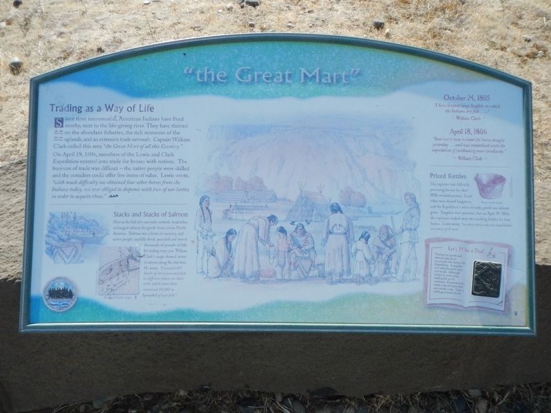 "the Great Mart" Marker image. Click for full size.