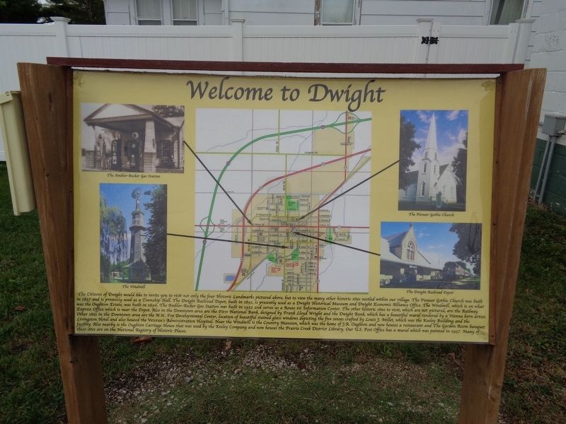 Welcome to Dwight Marker image. Click for full size.