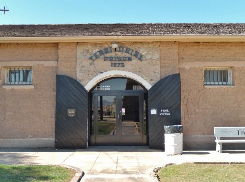 Yuma Territorial Prison Museum Entrance image. Click for full size.