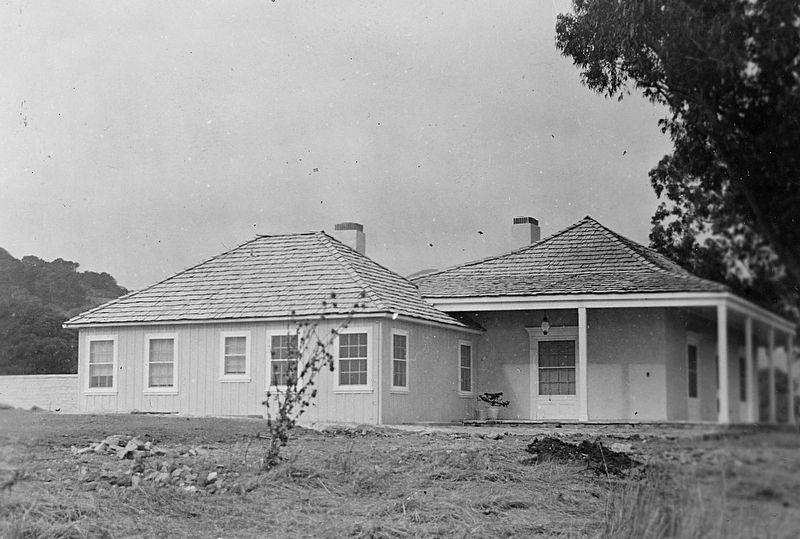 Moraga Adobe - 1954. Click for full size. Moraga Adobe - 1954 image. Click for full size.