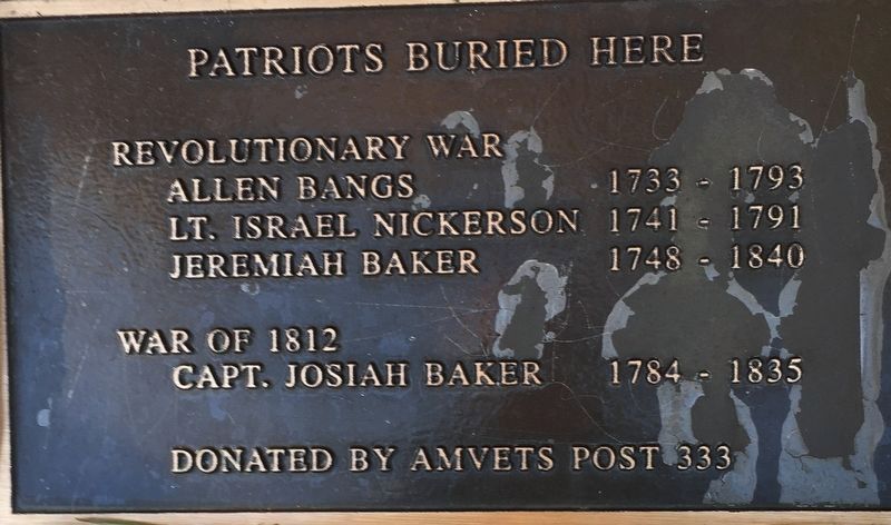 Patriots Buried Here image. Click for full size.