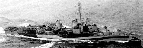 USS Hyman DD-732, WWII image. Click for full size.