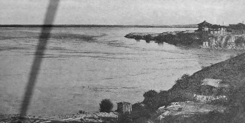 Marker detail: View from Indian Hill before Dams, 1905 image. Click for full size.