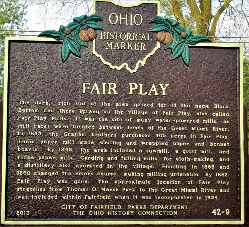 Fair Play side of the marker image. Click for full size.