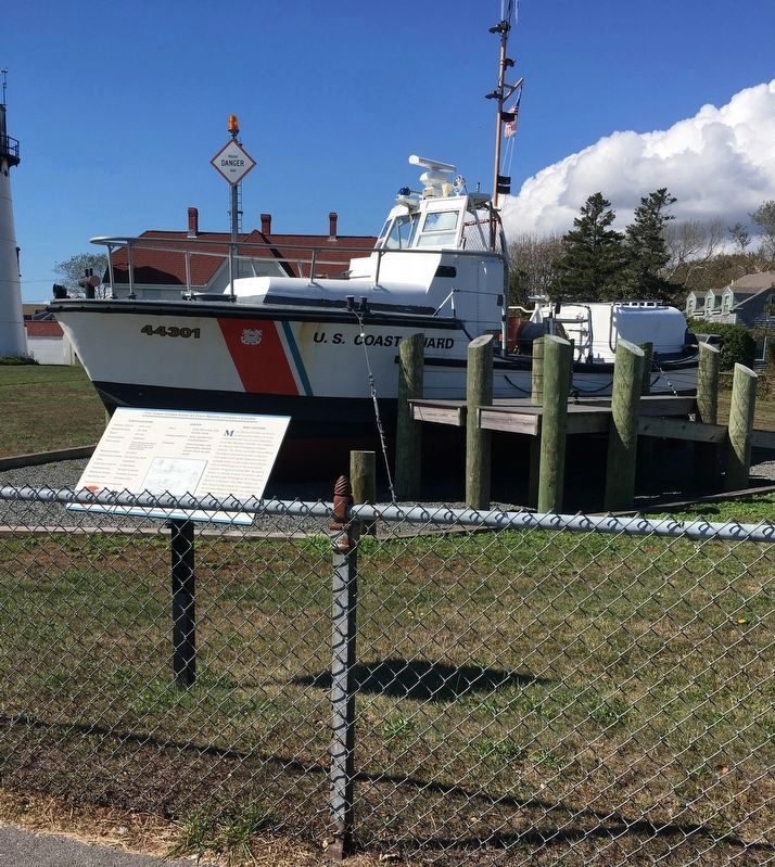 U.S. Coast Guard Steel 44-Foot Motor Life Boat CG44301 Marker image. Click for full size.