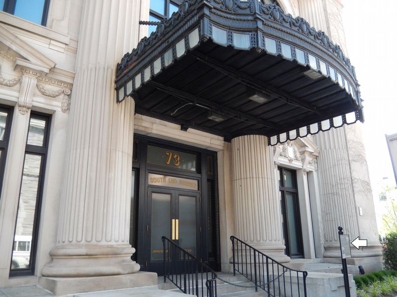 United Electric Company Building Entrance image. Click for full size.