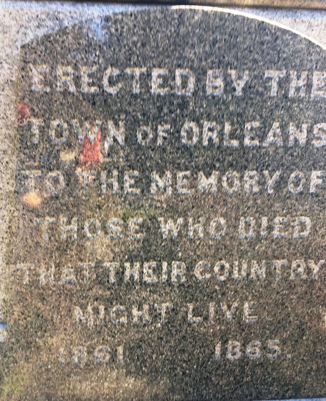 Orleans Civil War Monument image. Click for full size.