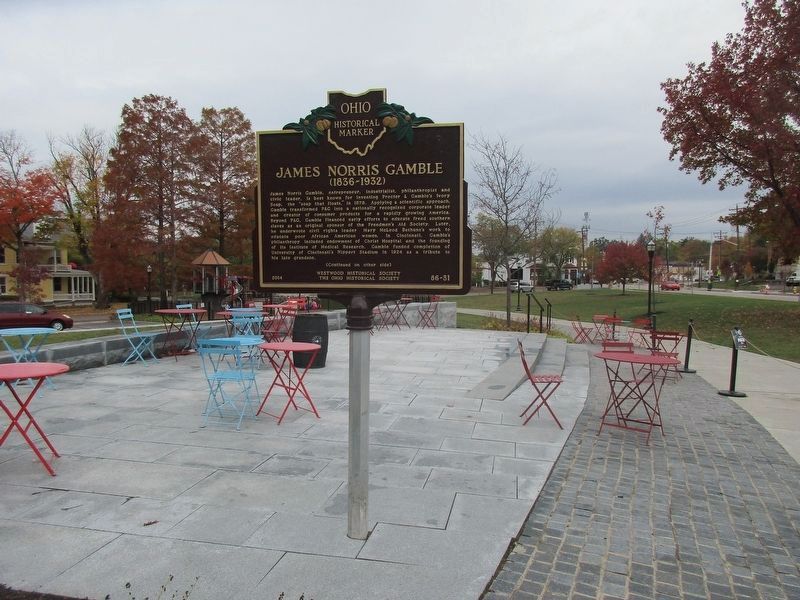 James Norris Gamble Marker image. Click for full size.