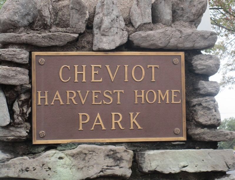 Sign at the entrance of the park image. Click for full size.