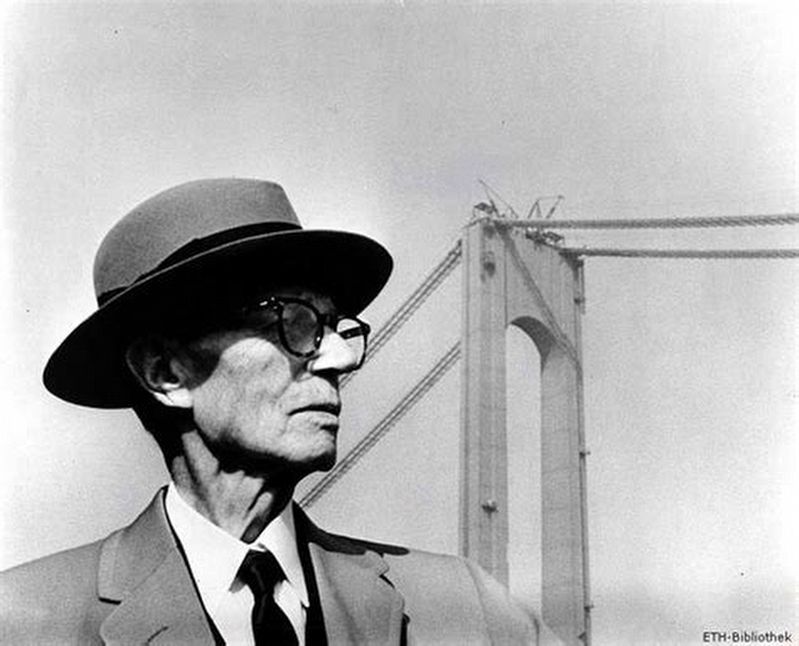 Othmar Hermann Ammann at the Verrazano-Narrows Bridge image. Click for full size.
