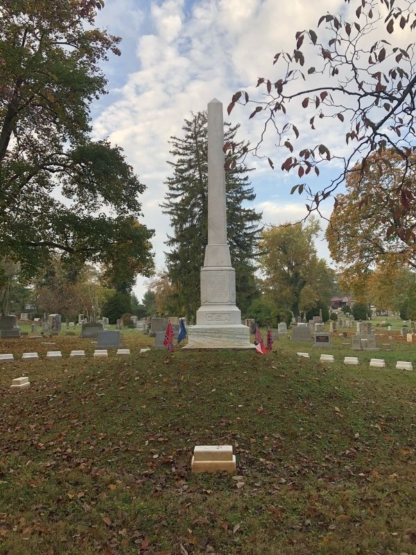 Confederate Memorial. Click for full size. Confederate Memorial image. Click for full size.