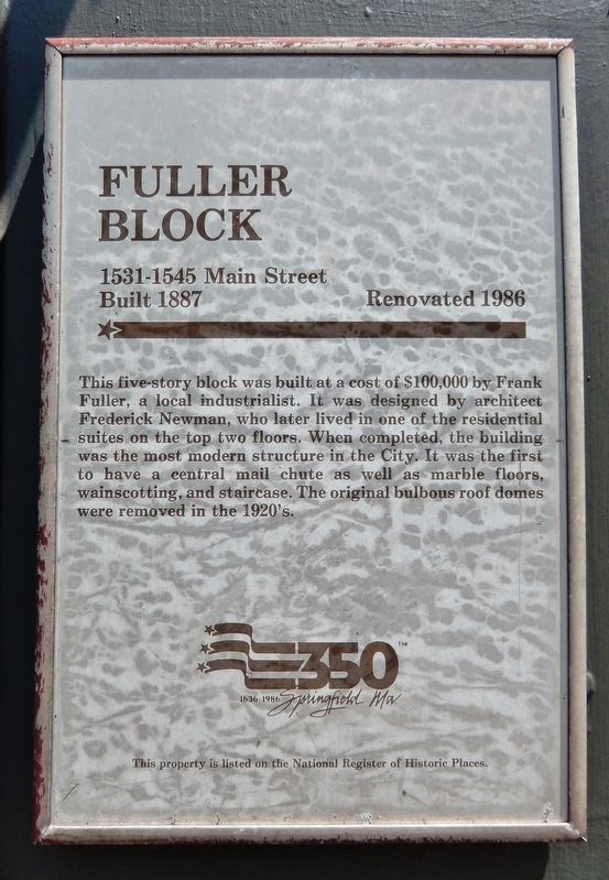 Fuller Block Marker image. Click for full size.