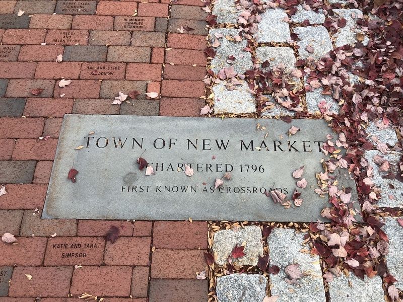 Town of New Market Marker image. Click for full size.