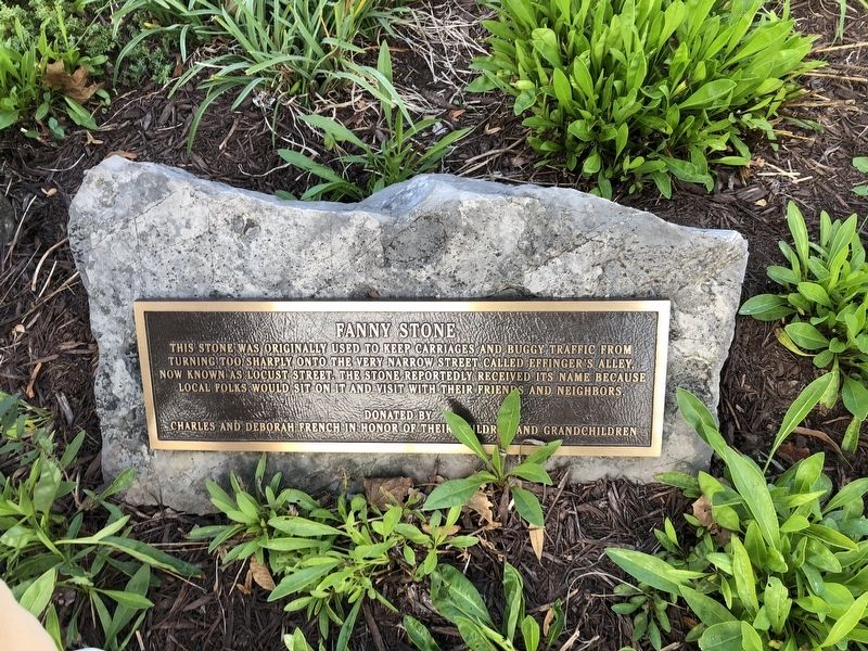 Fanny Stone Marker. Click for full size. Fanny Stone Marker image. Click for full size.