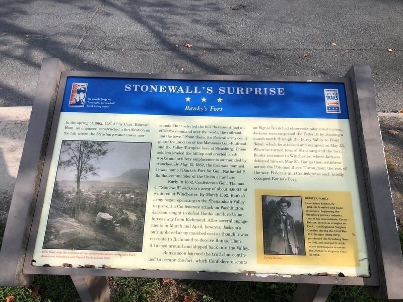 Stonewall’s Surprise Marker image. Click for full size.