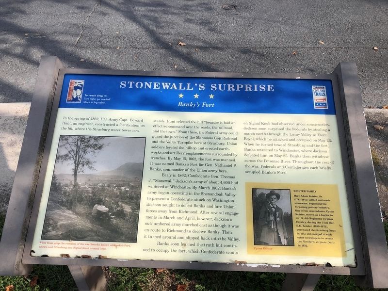 Stonewalls Surprise Marker. Click for full size. Stonewalls Surprise Marker image. Click for full size.
