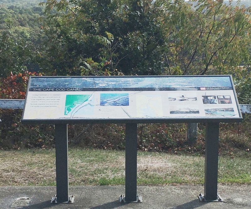 The Cape Cod Canal Marker image. Click for full size.