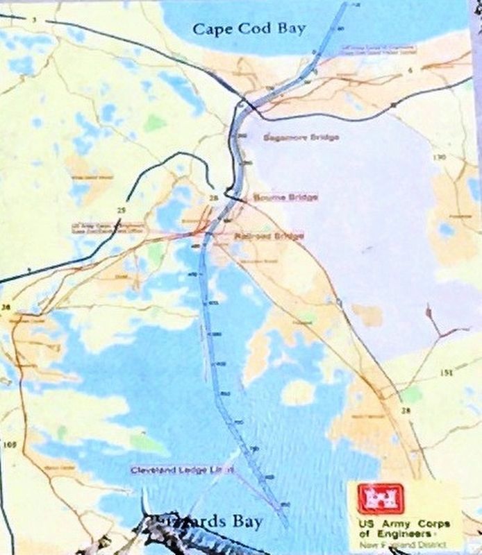Map of the Cape Cod Canal image. Click for full size.