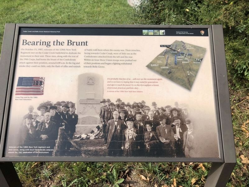 Bearing the Brunt Marker image. Click for full size.