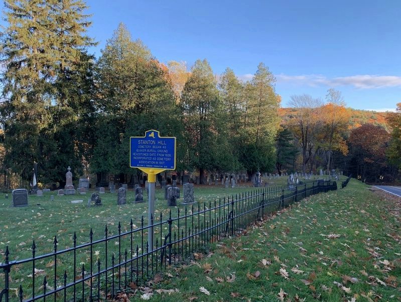 Stanton Hill Marker. Click for full size. Stanton Hill Marker image. Click for full size.