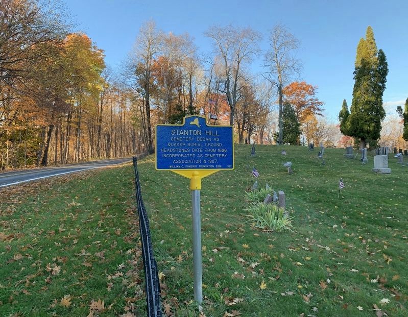 Stanton Hill Marker. Click for full size. Stanton Hill Marker image. Click for full size.