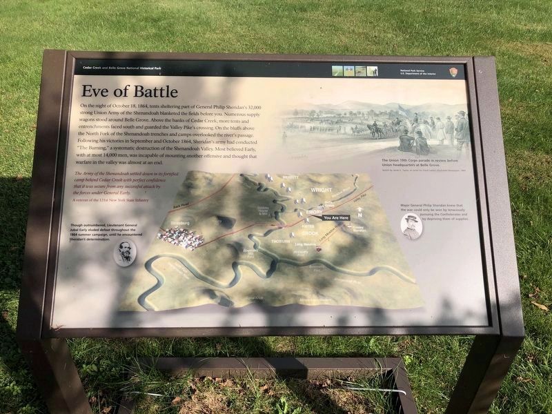 Eve of Battle Marker. Click for full size. Eve of Battle Marker image. Click for full size.