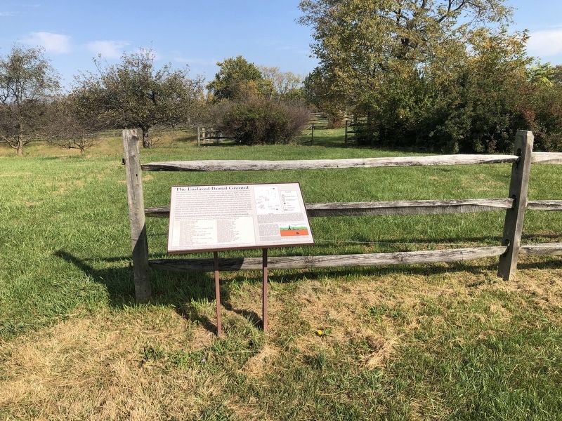 The Enslaved Burial Ground Marker. Click for full size. The Enslaved Burial Ground Marker image. Click for full size.