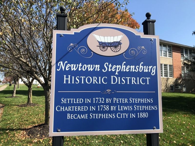Newtown Stephensburg Historic District Marker image. Click for full size.