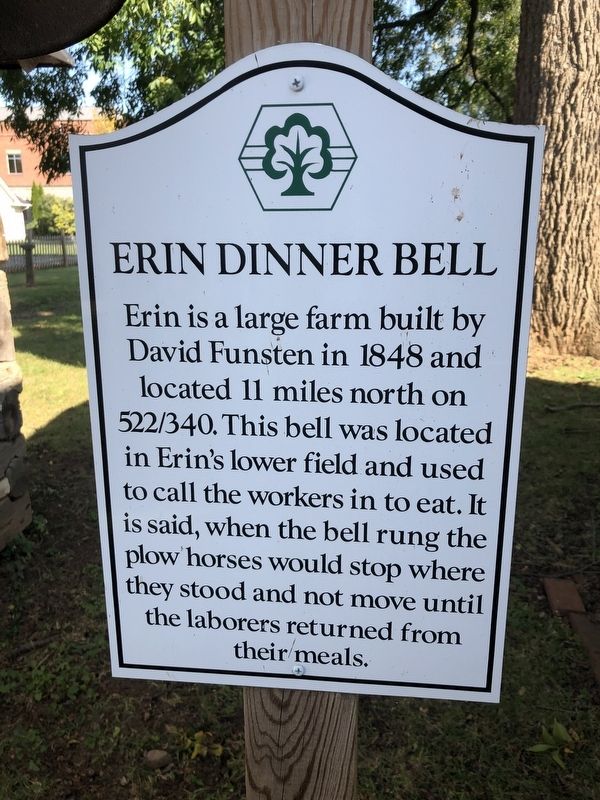 Erin Dinner Bell Marker image. Click for full size.