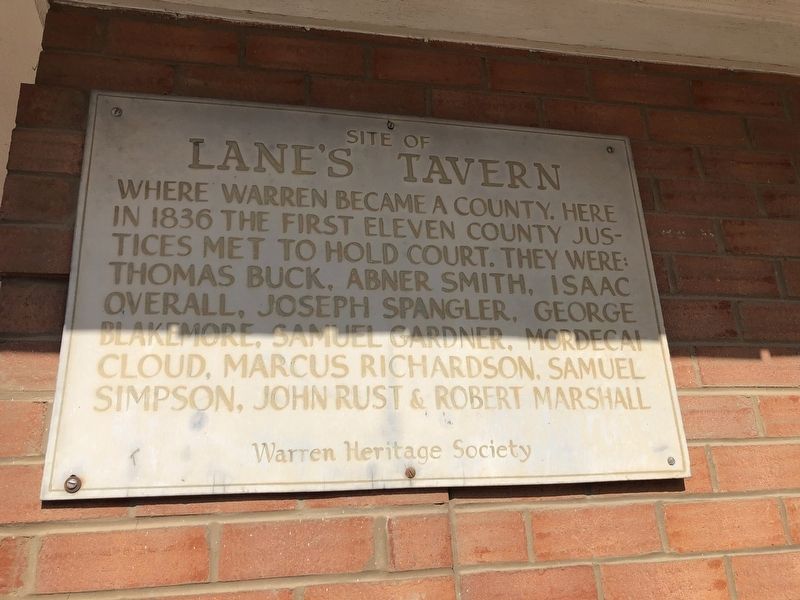 Site of Lane's Tavern Marker image. Click for full size.