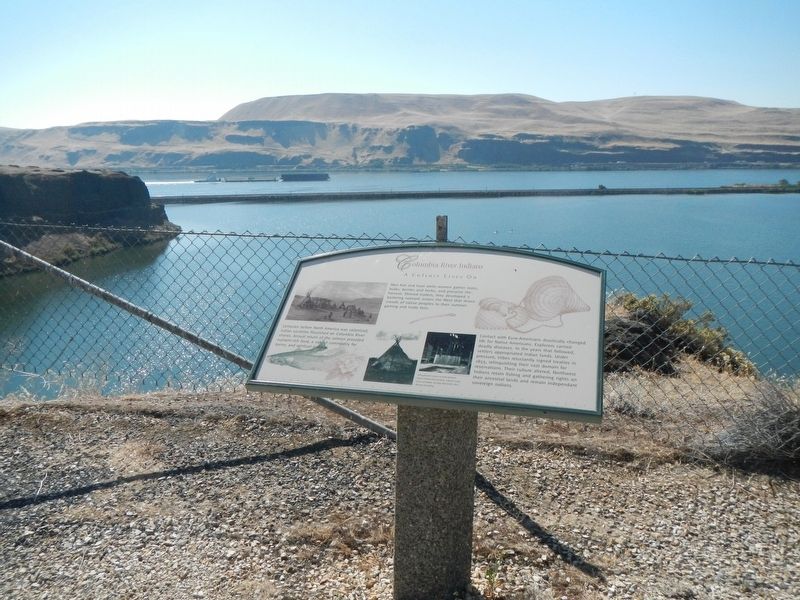 Columbia River Indians Marker image. Click for full size.