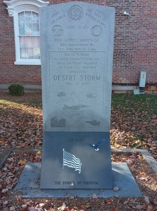 Desert Storm Marker image. Click for full size.