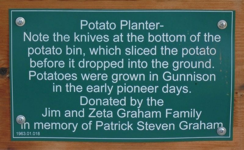 Potato Planter Marker image. Click for full size.