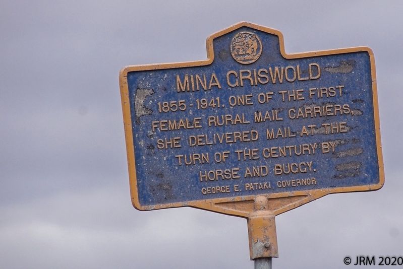 Mina Griswold Marker Obverse image. Click for full size.
