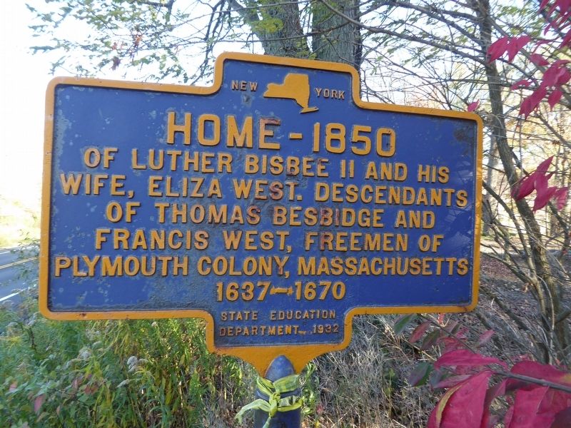 Home - 1850 Marker image. Click for full size.