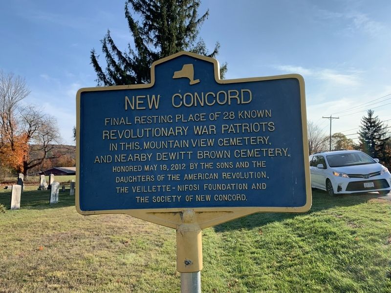 New Concord Marker image. Click for full size.