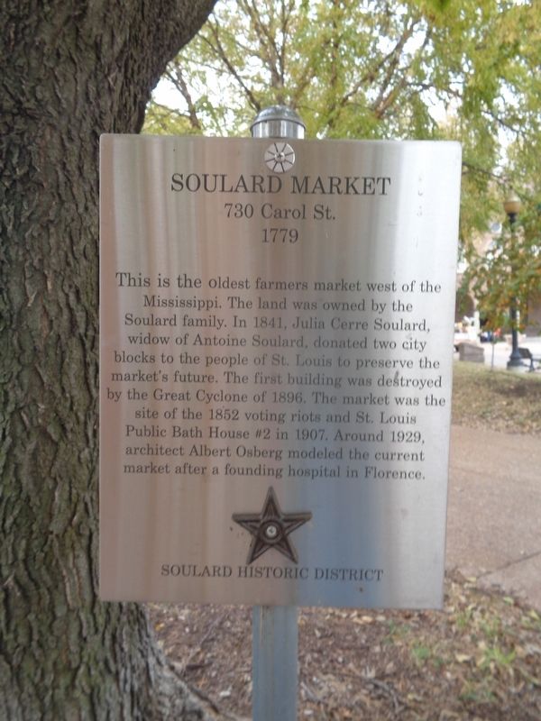 Soulard Market Marker image. Click for full size.