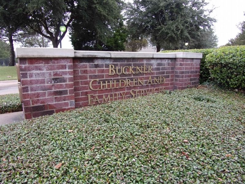 Buckner Children and Family Service campus entrance image. Click for full size.