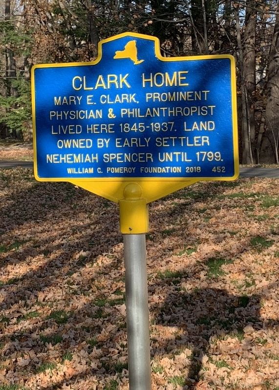 Clark Home Marker image. Click for full size.