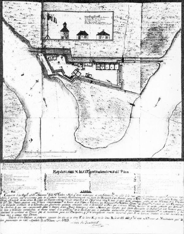 Plan of Fort San Marcos de Apalache - St. Marks, Florida.. Click for full size. Plan of Fort San Marcos de Apalache - St. Marks, Florida. image. Click for full size.