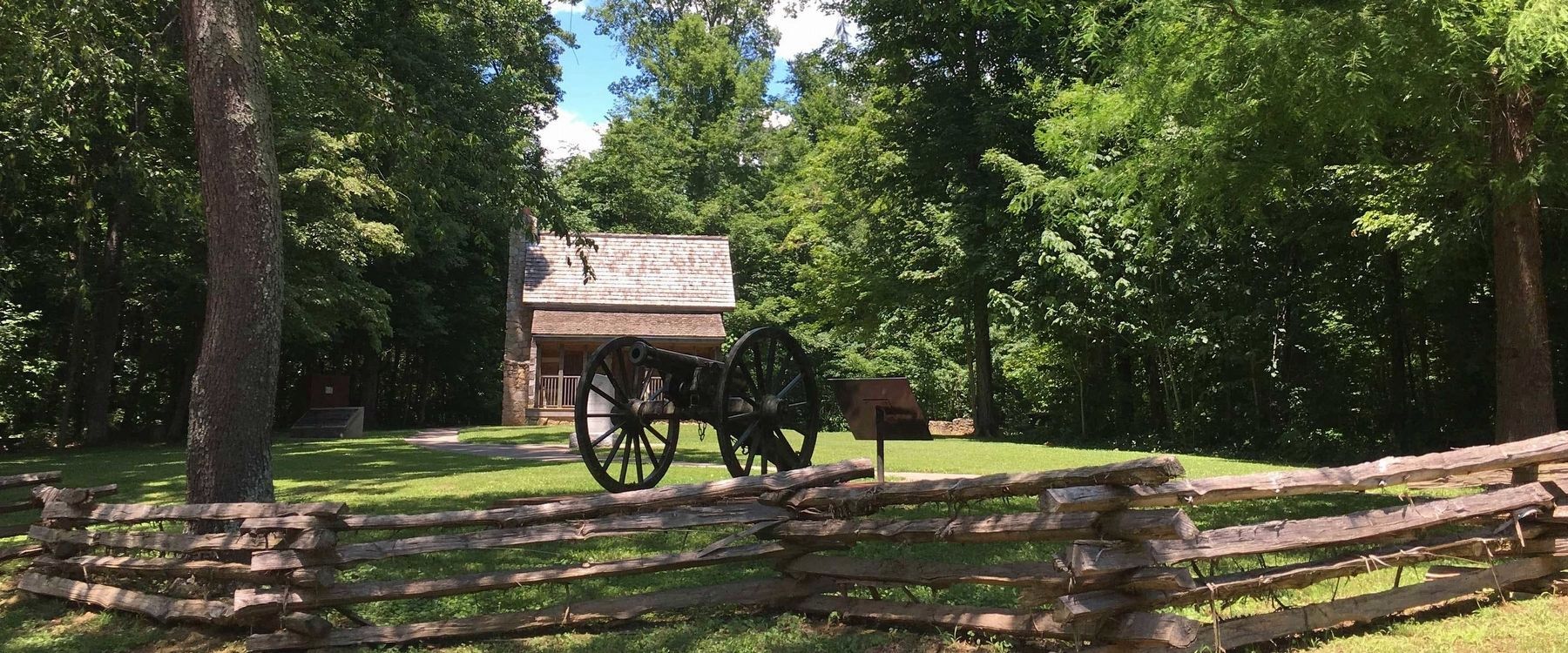 Battle of Corydon Memorial Park. Click for full size. Battle of Corydon Memorial Park image. Click for full size.