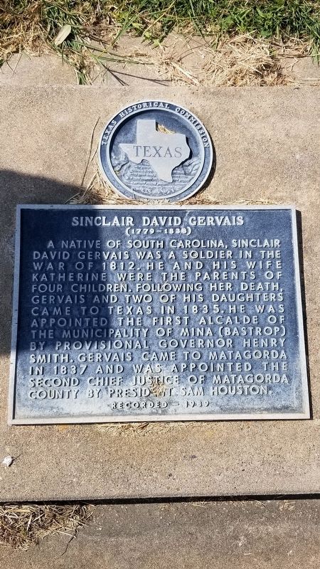 Sinclair David Gervais Marker image. Click for full size.
