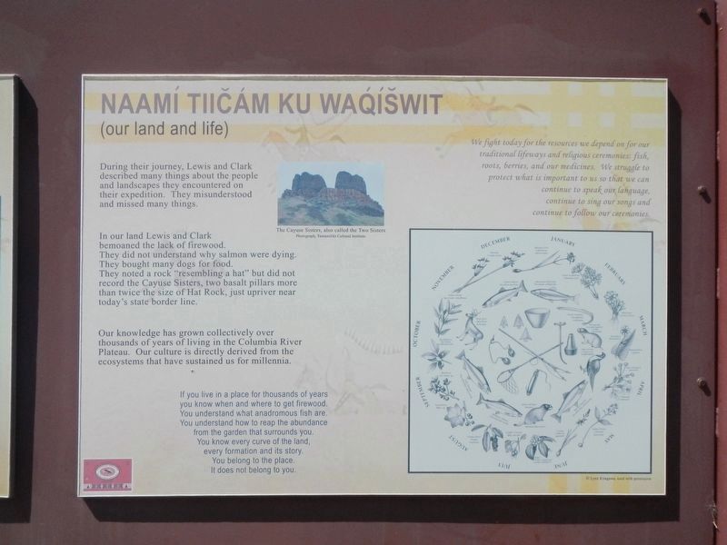 Naamí Tiičám Ku Waqíšwit panel image. Click for full size.
