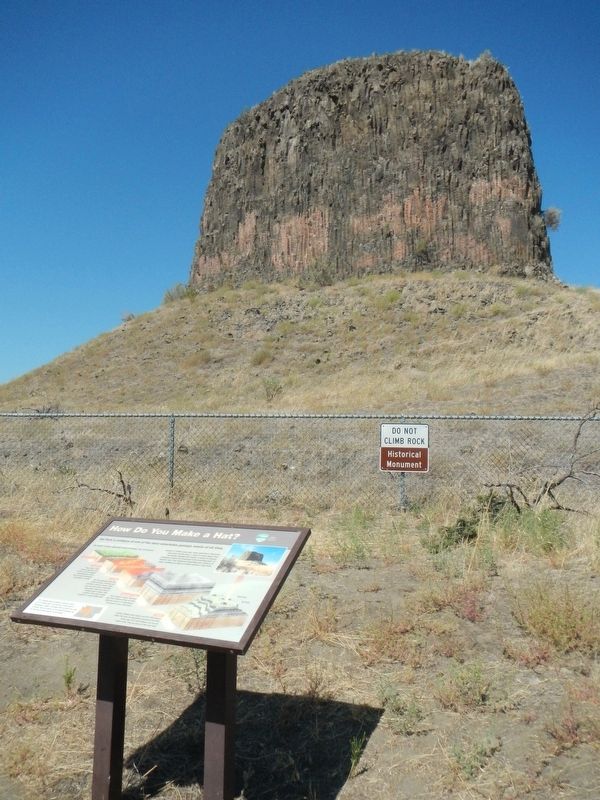 Hat Rock and Marker image. Click for full size.