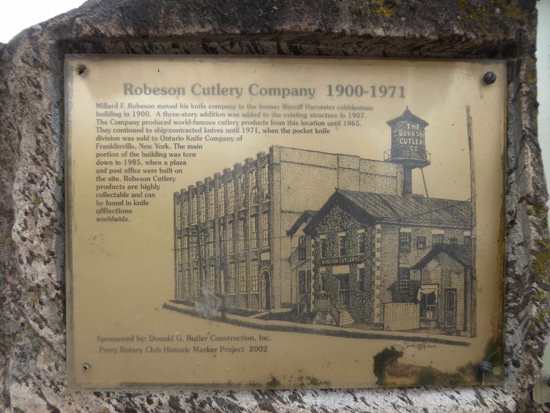 Robeson Cutlery Company 1900-1971 Marker image. Click for full size.