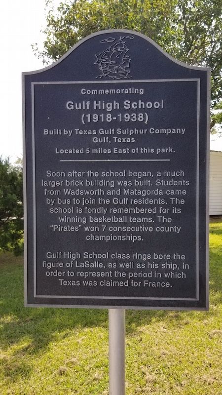 Commemorating Gulf High School Marker image. Click for full size.