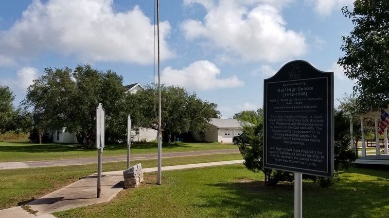 Commemorating Gulf High School Marker image. Click for full size.