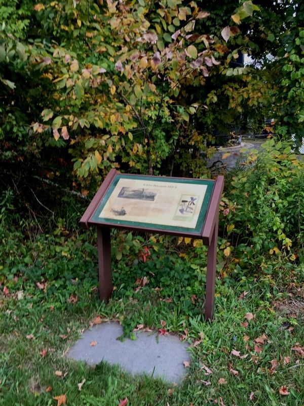 John Boynton�s Mill Marker image. Click for full size.