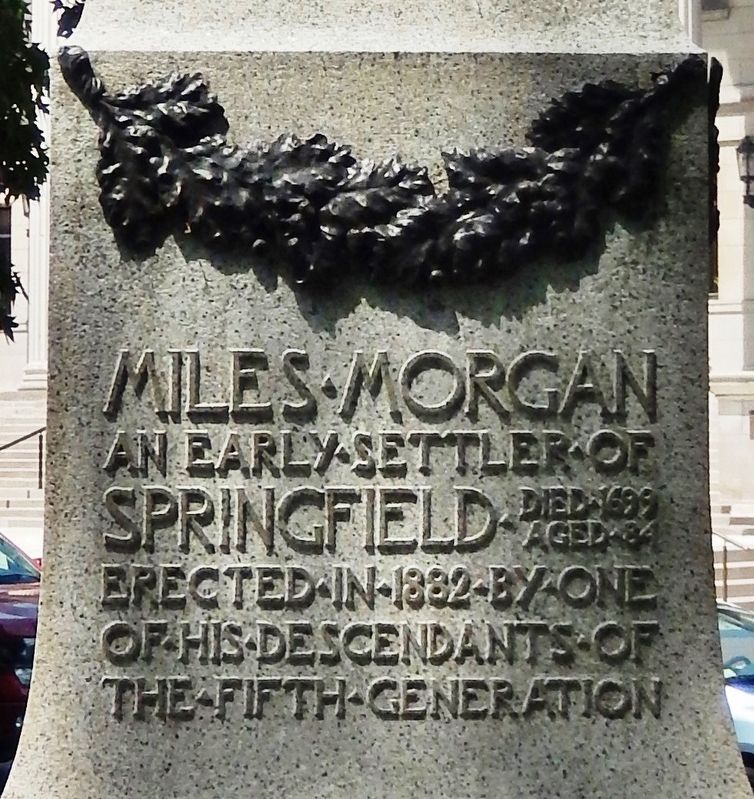 Miles Morgan Marker image. Click for full size.