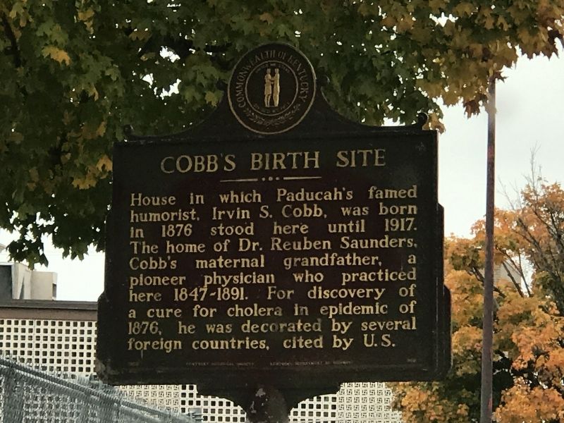 Cobb's Birth Site Marker image. Click for full size.